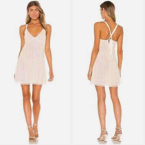 Free People Intimately Free Gold Rush Sequin Dress - Picture 1 of 13